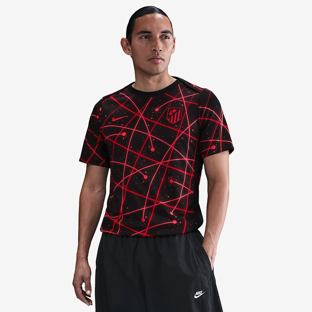 Camiseta de prepartido del Atlético de Madrid 2025/26
