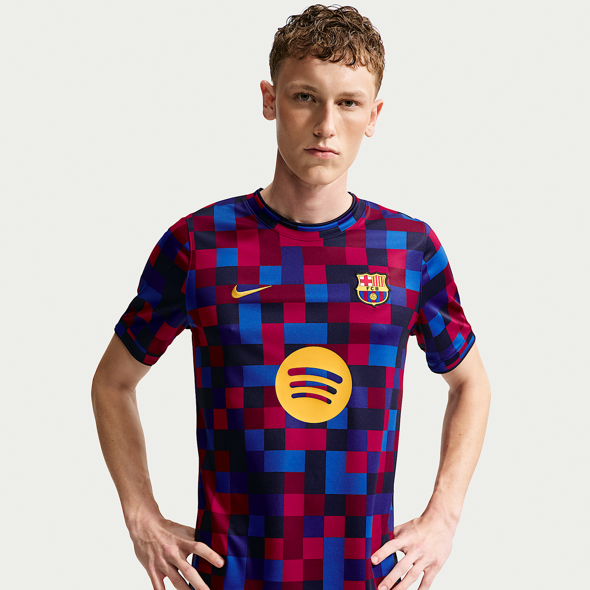 Jersey Barcelona 2026/27 Pre-Match Fan Man