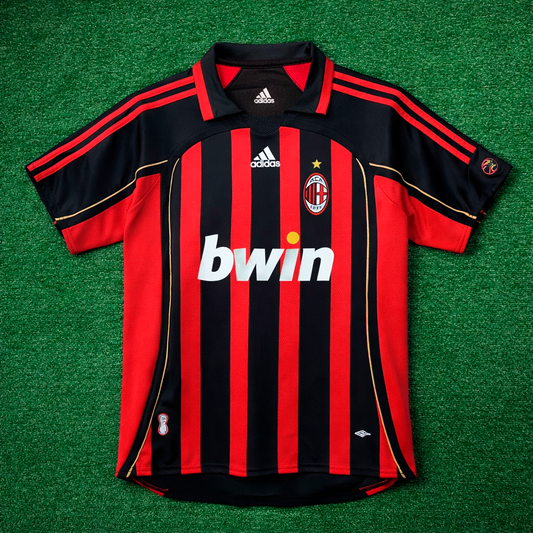 Camiseta de local retro del AC Milan 2006/07
