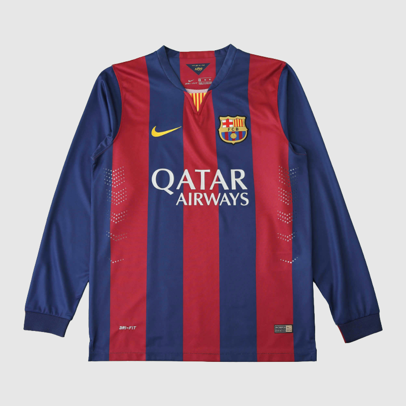 Retro Home Long Sleeve Jersey 2014/15