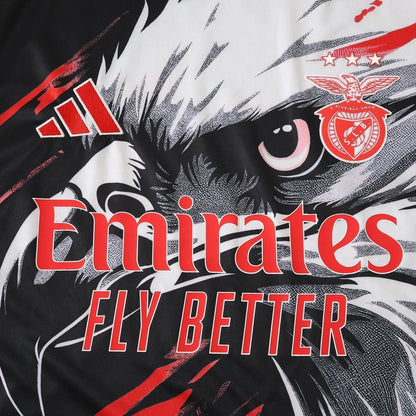 Men's Special Edition Eagle White & Red Jersey