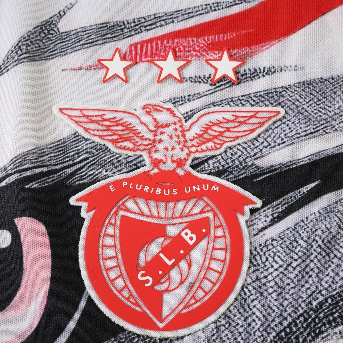 Men's Special Edition Eagle White & Red Jersey