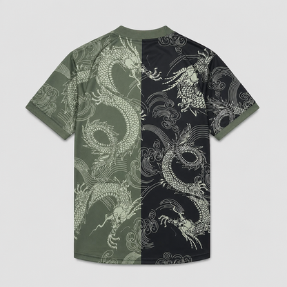 Men's Special Edition Dragon Black Green Special Edition Jersey 26/27