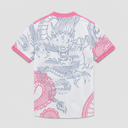 Men's Special Edition Dragon White Pink Special Edition Jersey 26/27