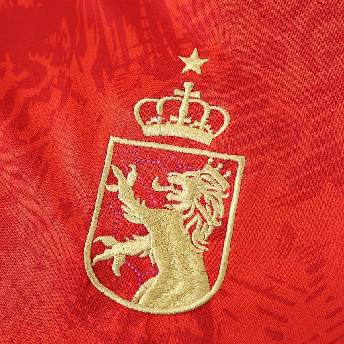 Men's Special Edition Royal Crest Red Jersey