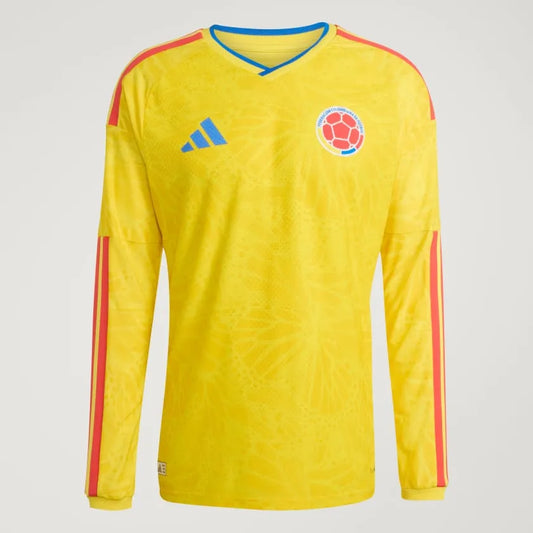 Camiseta de Colombia 2026 de jugador manga larga I Copa Mundial
